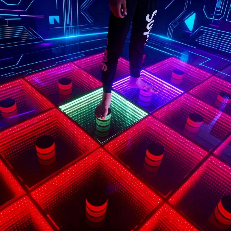 8 pieces 50CM Interactive led dance floor Disco Dance Floor Rgb Led Ring Lights
8 pieces 50CM Interactive led dance floor Disco Dance Floor Rgb Led Ring Lights