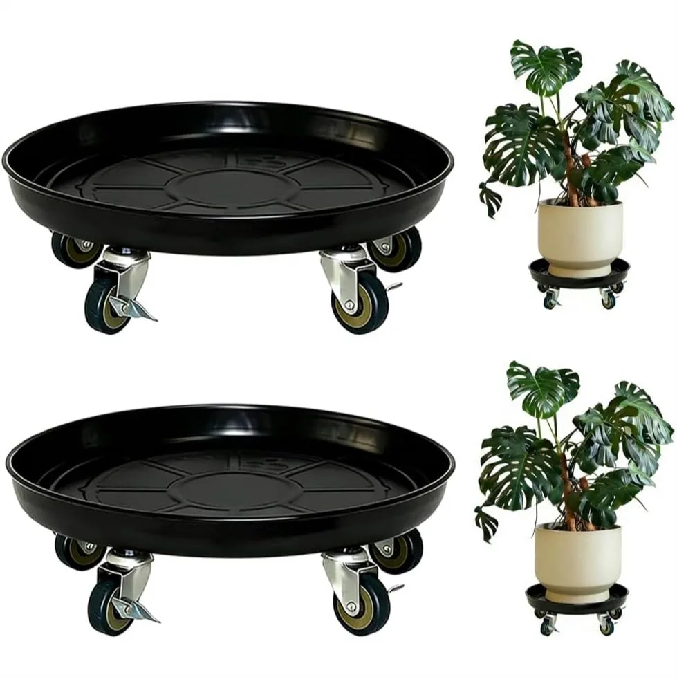 Heavy Duty Plant Caddy 430lbs Capacity, Lockable Swivel Casters Rolling Plant Stand for Large Planters & Trees Indoor Outdoor,
Heavy Duty Plant Caddy 430lbs Capacity, Lockable Swivel Casters Rolling Plant Stand for Large Planters & Trees Indoor Outdoor,