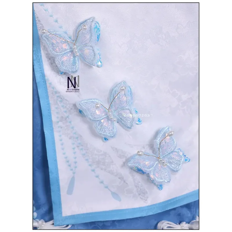 Hot Game Naraka: Bladepoint Cosplay Spring Overture Costume Anime Lan Meng Role Play Tradition Blue Dress Women Adult r;5'b\7,k/
Hot Game Naraka: Bladepoint Cosplay Spring Overture Costume Anime Lan Meng Role Play Tradition Blue Dress Women Adult r;5'b\7,k/