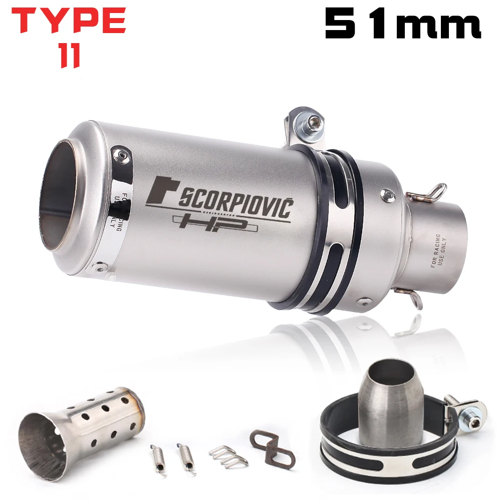 General motorcycle exhaust tail muffler 51mm/60MM ER6N6 CRF230 Z800 R1 CB650F CB1000R CBR250R exhaust
General motorcycle exhaust tail muffler 51mm/60MM ER6N6 CRF230 Z800 R1 CB650F CB1000R CBR250R exhaust
