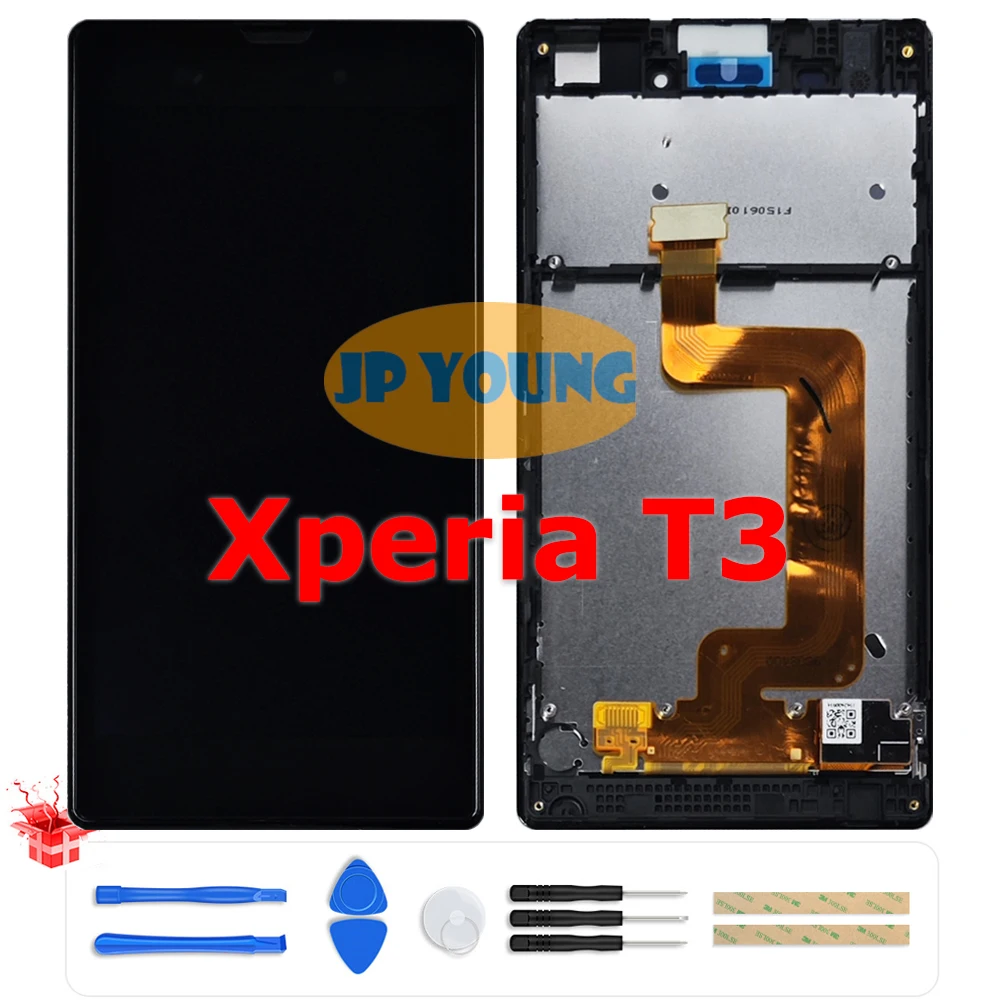 Original 5.3" LCD Touch Screen Digitizer Assembly with Frame for Sony Xperia T3 D5102/D5103/D5106/M50W - Replacement
Original 5.3" LCD Touch Screen Digitizer Assembly with Frame for Sony Xperia T3 D5102/D5103/D5106/M50W - Replacement