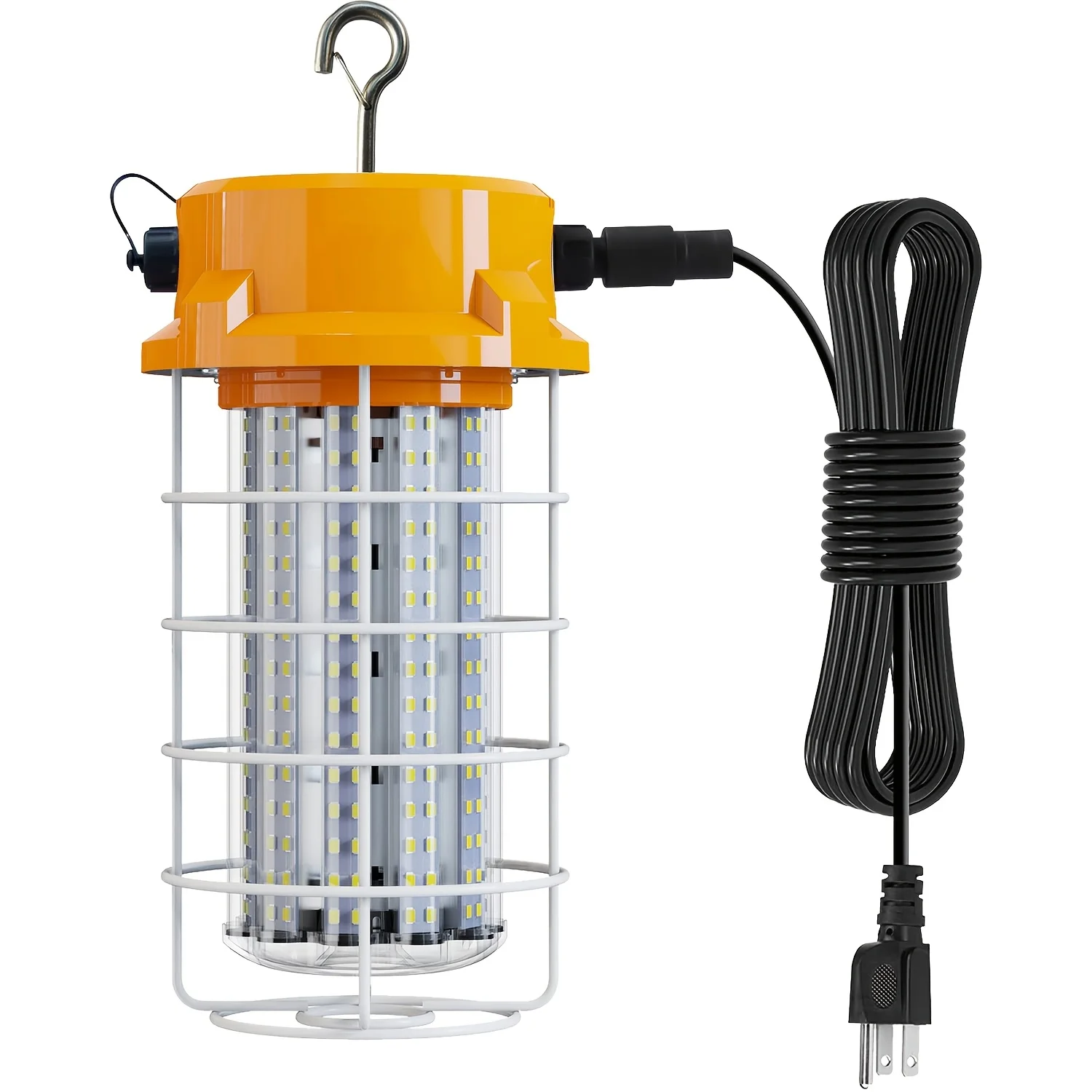 100W LED Work Light with 14.76ft Power Cord - 5000K, US Plug, Linkable & Portable Temporary Lighting for Indoor Workshops, Mines, and Job Sites
100W LED Work Light with 14.76ft Power Cord - 5000K, US Plug, Linkable & Portable Temporary Lighting for Indoor Workshops, Mines, and Job Sites