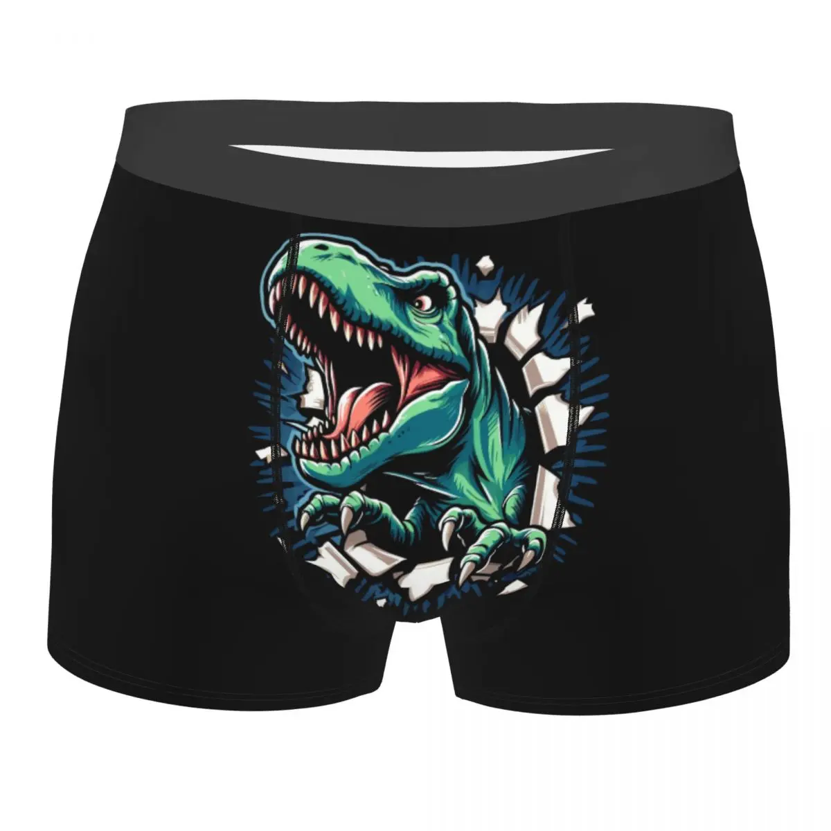 Пользовательские боксеры Wild T-rex Dinosaur Roars, шорты, мужские трусы, нижнее белье, новинка, трусы
Пользовательские боксеры Wild T-rex Dinosaur Roars, шорты, мужские трусы, нижнее белье, новинка, трусы