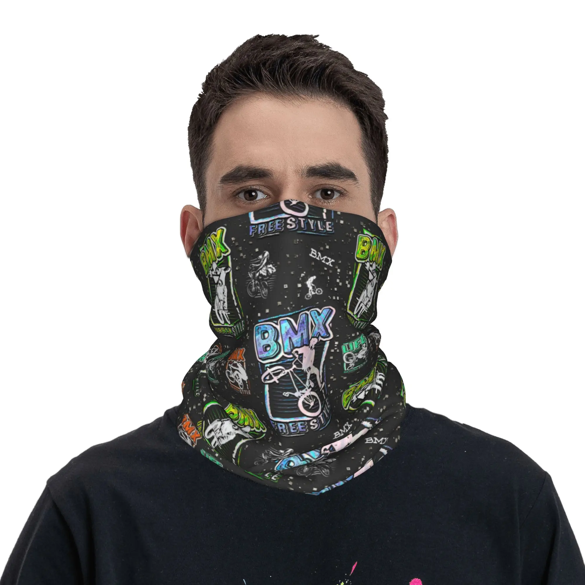 Colorful Bmx Apparel Bmx Freestyle Bandana Neck Gaiter Printed Wrap Scarf Balaclava Cycling Unisex Adult Windproof
Colorful Bmx Apparel Bmx Freestyle Bandana Neck Gaiter Printed Wrap Scarf Balaclava Cycling Unisex Adult Windproof