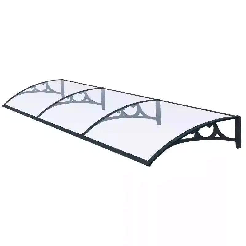 Canopy Eaves Home Windows Door Head Aluminum Alloy Terrace Shed Transparent PC Endurance Panel Silent
Canopy Eaves Home Windows Door Head Aluminum Alloy Terrace Shed Transparent PC Endurance Panel Silent