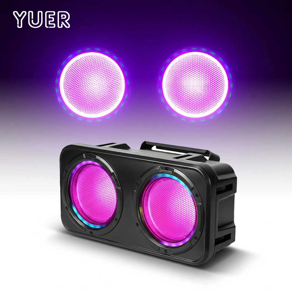 YUER LED 250W RGBW 2‑Eye Waterproof Audience Light Splicable Version Wash Auxiliary Light Effect Stage Light For Dj Disco Party
YUER LED 250W RGBW 2‑Eye Waterproof Audience Light Splicable Version Wash Auxiliary Light Effect Stage Light For Dj Disco Party