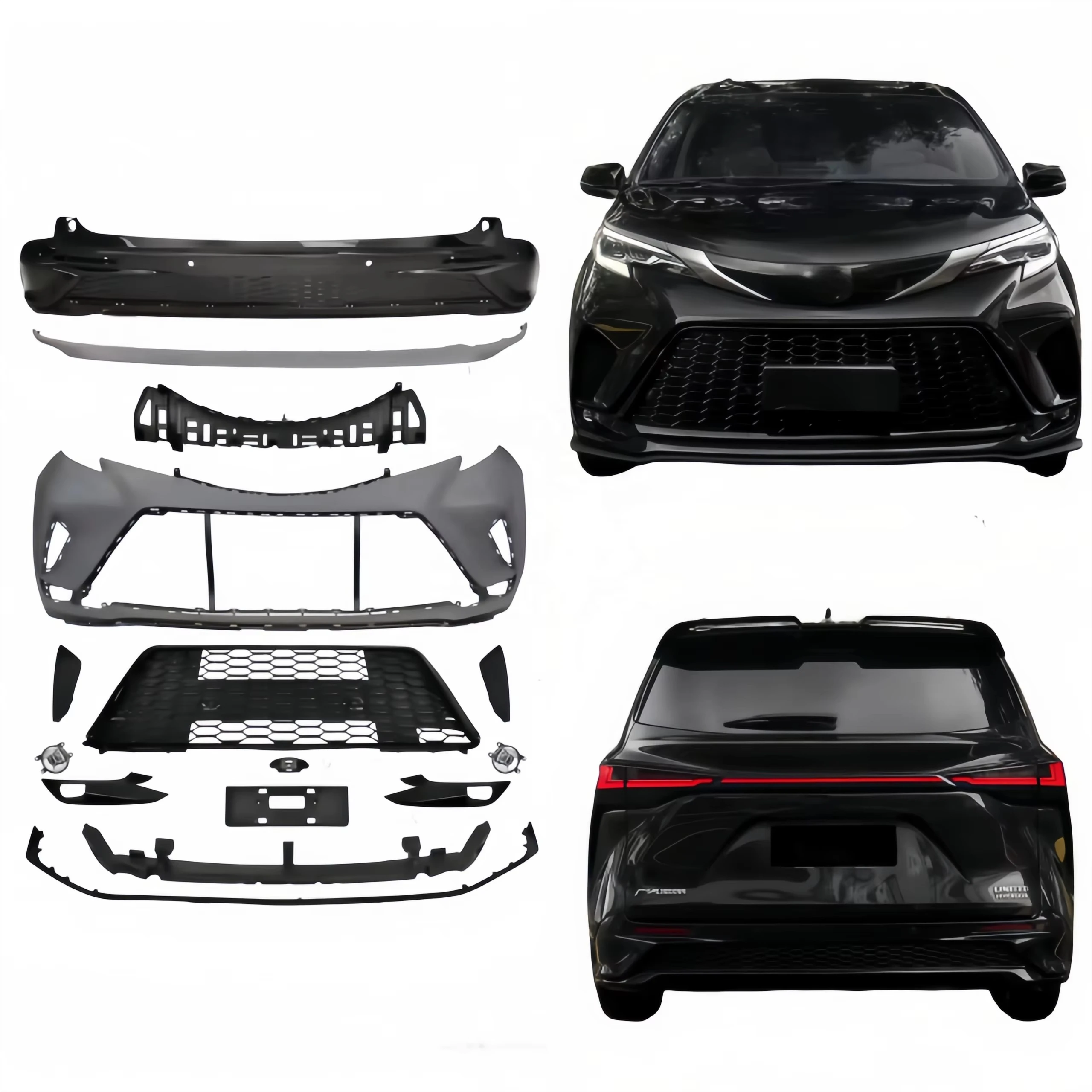 Factory Direct For Toyota Senna Upgrades XSE Body Kit, Suitable For 21-26 Toyota Senna Models
Factory Direct For Toyota Senna Upgrades XSE Body Kit, Suitable For 21-26 Toyota Senna Models