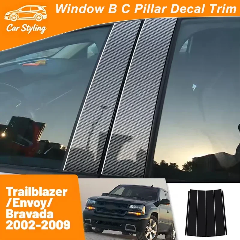 For Chevrolet Trailblazer Envoy Bravada 2002-2009 2003 Carbon Fiber Window Door Column Deal B Pillar Post Cover Trim Sticker
For Chevrolet Trailblazer Envoy Bravada 2002-2009 2003 Carbon Fiber Window Door Column Deal B Pillar Post Cover Trim Sticker