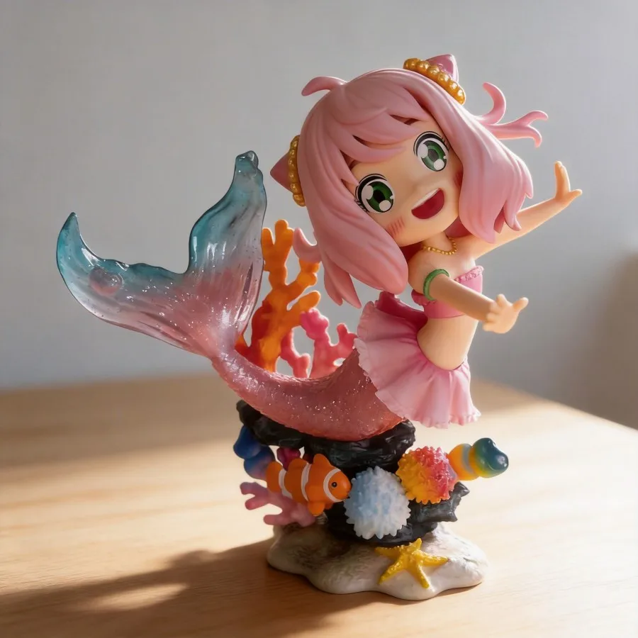 Anya Forger Mermaid Cosplay Spy x Family GK Model Figure Statue Trendy Toy 13cm Collection Ornament Gift for Fans
Anya Forger Mermaid Cosplay Spy x Family GK Model Figure Statue Trendy Toy 13cm Collection Ornament Gift for Fans