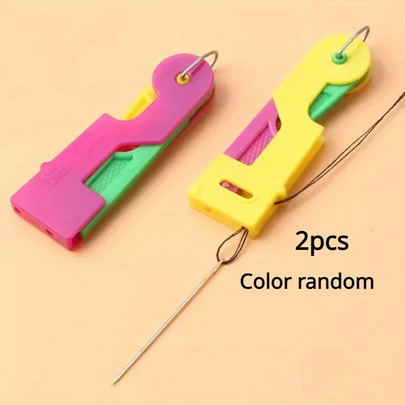 2Pcs Automatic Needle Threader,Quick & Convenient Sewing Tool for Threading Needles,Ideal for Seniors & Those with Poor Eyesight
2Pcs Automatic Needle Threader,Quick & Convenient Sewing Tool for Threading Needles,Ideal for Seniors & Those with Poor Eyesight