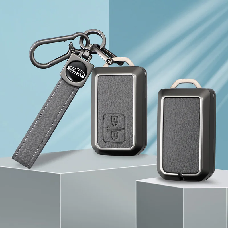 2/4 Buttons Metal Leather Car Remote Key Cover Case For Suzuki Swift Ignis Ertiga Wagon R Monopoly Protection Shell Holder
2/4 Buttons Metal Leather Car Remote Key Cover Case For Suzuki Swift Ignis Ertiga Wagon R Monopoly Protection Shell Holder