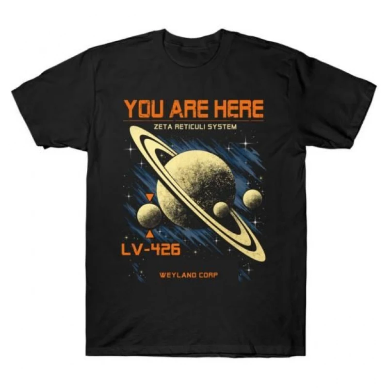 0412 Retro Sci-Fi Alien LV426 Gift T-Shirt Weyland LV-426 Horror movie Xenomorph printed Graphic clothes All size tops
0412 Retro Sci-Fi Alien LV426 Gift T-Shirt Weyland LV-426 Horror movie Xenomorph printed Graphic clothes All size tops