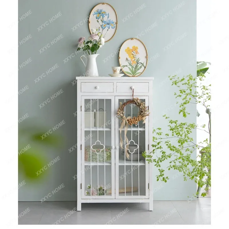 XX LNew arrive pastoral style retro old guest restaurant porch side storage glass decorative cabinet
XX LNew arrive pastoral style retro old guest restaurant porch side storage glass decorative cabinet