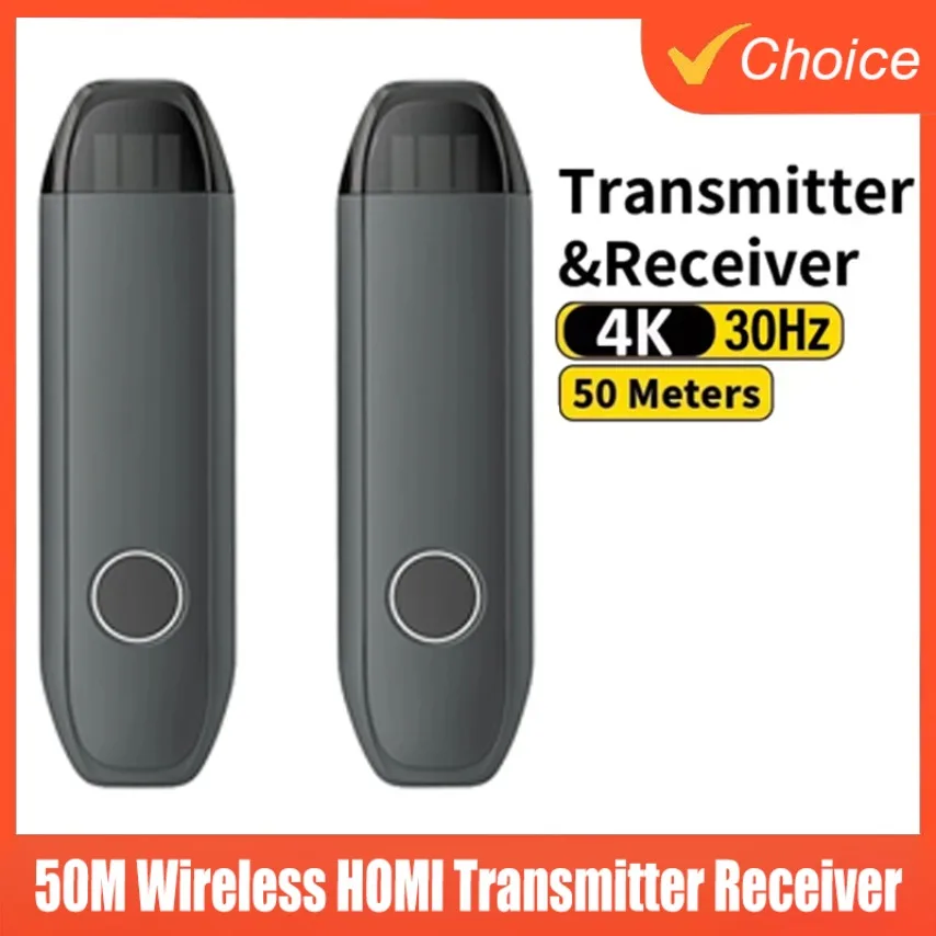 2024 4K 50M Wireless HDMI Video Receiver Transmitter Extender Adapter TV Stick Dongle for Camera Laptop PC to Monitor Projector
2024 4K 50M Wireless HDMI Video Receiver Transmitter Extender Adapter TV Stick Dongle for Camera Laptop PC to Monitor Projector