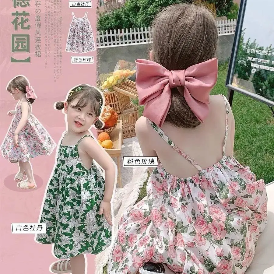 2025 New Girls Korean Version of Foreign Style Little Girl Suspender Skirt Children's Floral Dress Summer Princess Dress
2025 New Girls Korean Version of Foreign Style Little Girl Suspender Skirt Children's Floral Dress Summer Princess Dress