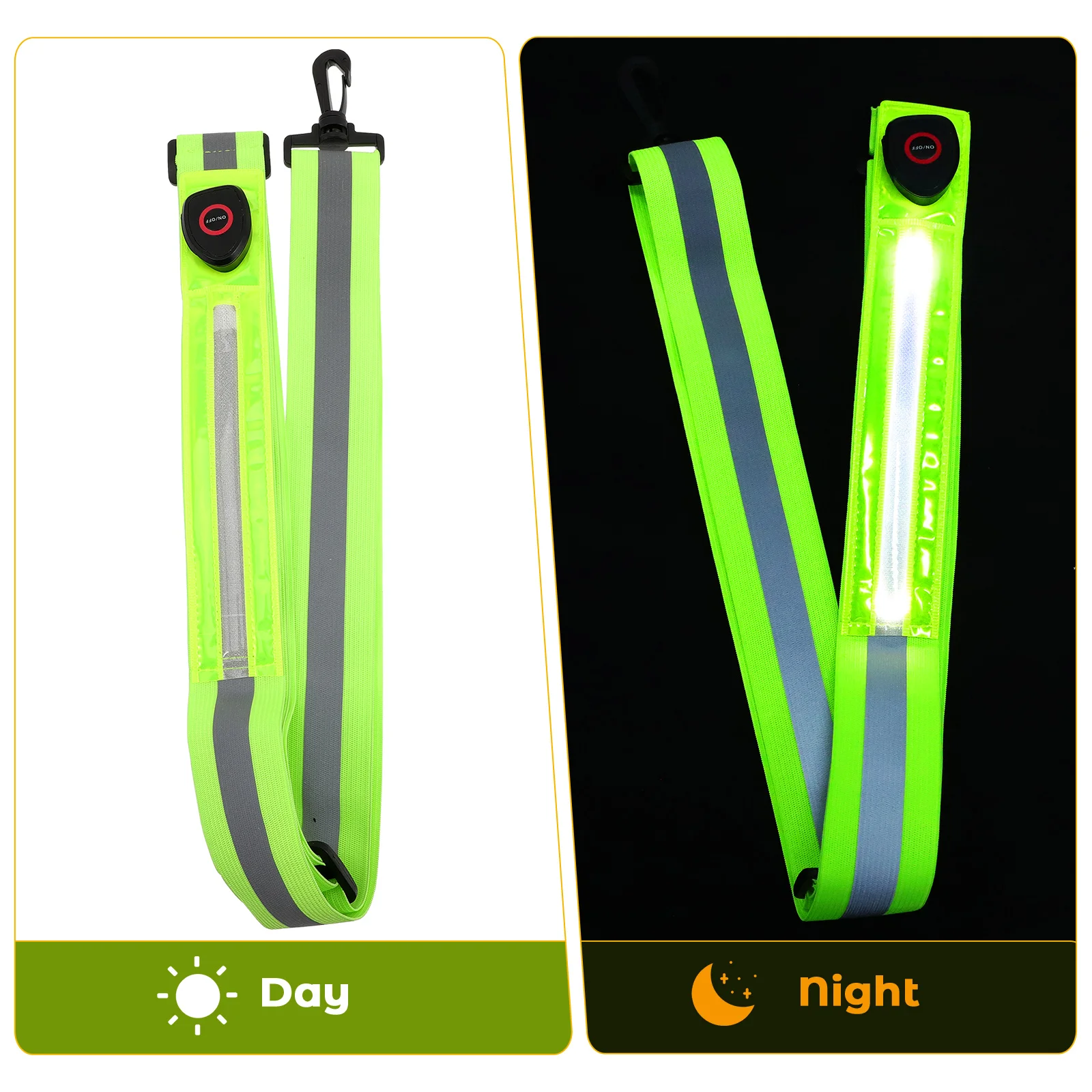 1pc Ultra Bright Reflective Night Running Walking Safety Gear Lightweight PVC Band Easy-to-Use Body Strap High for Camping
1pc Ultra Bright Reflective Night Running Walking Safety Gear Lightweight PVC Band Easy-to-Use Body Strap High for Camping