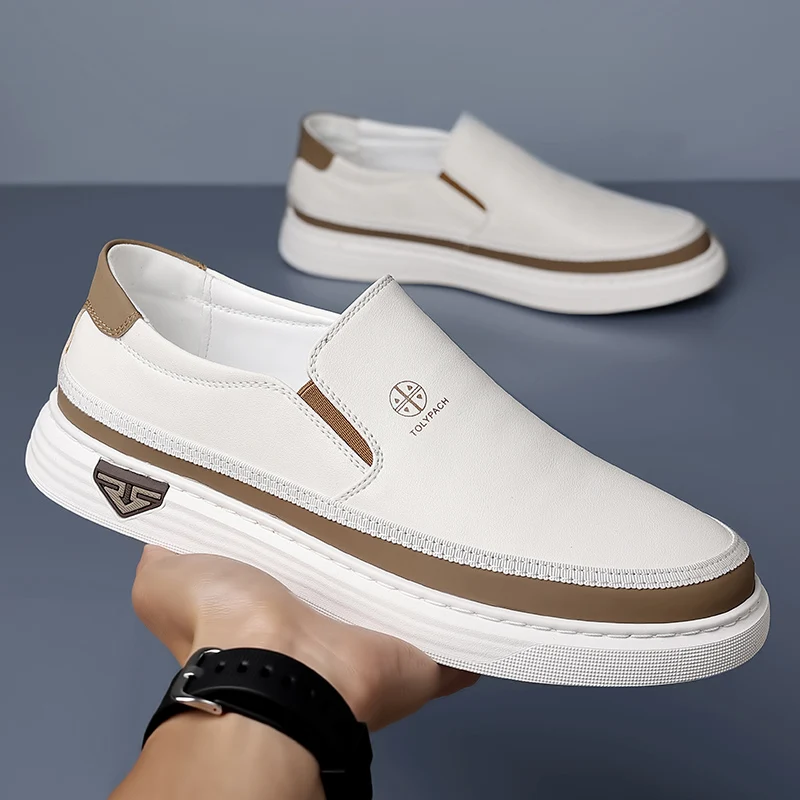 Men's leather casual shoes, sneakers, luxury brand walking shoes, men's try-on loafers, casual shoes and small white shoes 38-44
Men's leather casual shoes, sneakers, luxury brand walking shoes, men's try-on loafers, casual shoes and small white shoes 38-44