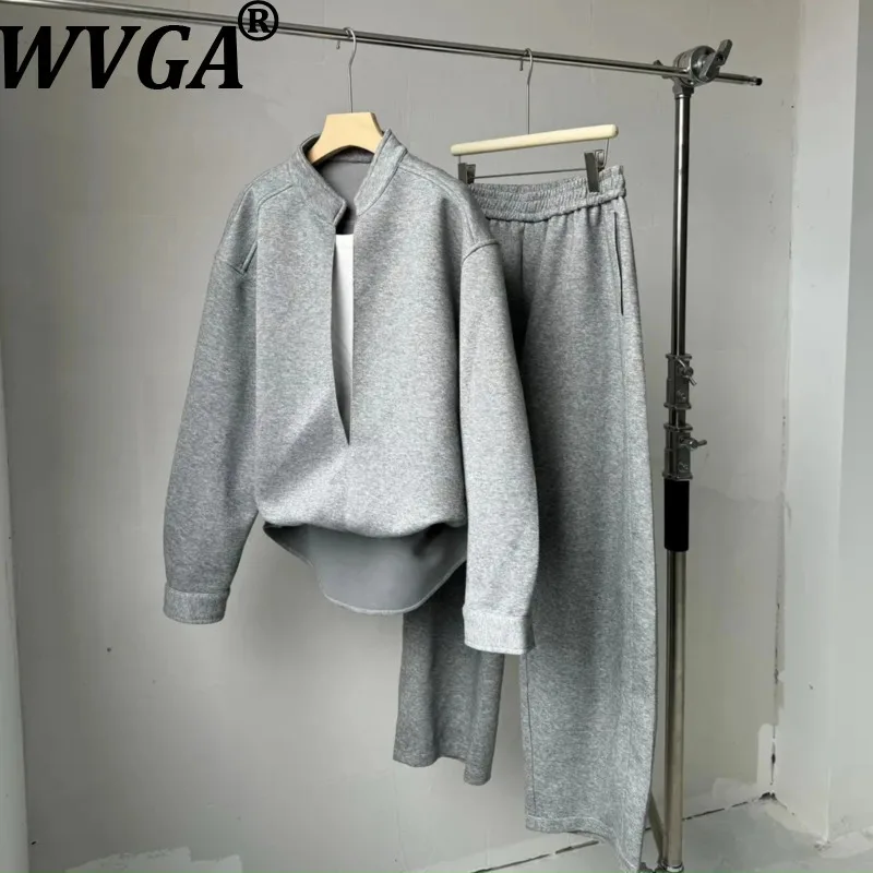 WVGA Spring Autumn New Men Fake Two-Piece Layered Stand Collar Trendy Sweatshirt Niche Chic Casual Wide-Leg Pants Set Ins W18551
WVGA Spring Autumn New Men Fake Two-Piece Layered Stand Collar Trendy Sweatshirt Niche Chic Casual Wide-Leg Pants Set Ins W18551