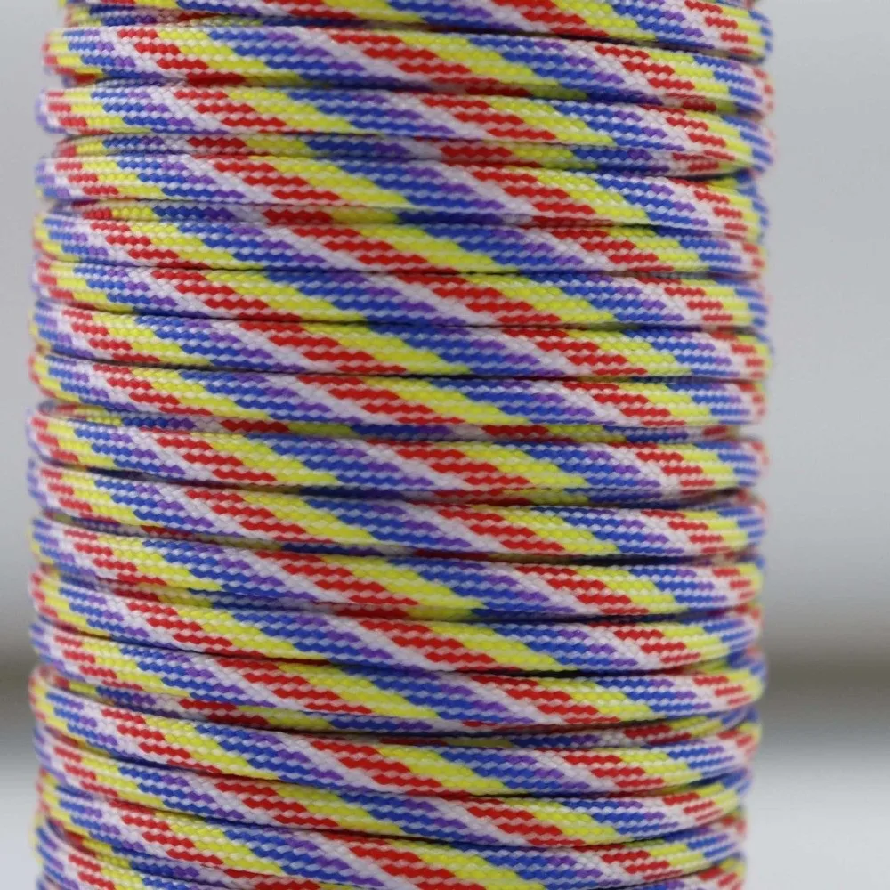 7 Strand 4mm Parachute Rope Handmade Braiding Ultra Stron DIY Bracelet Cord Pet Collar Wear Resistant Umbrella Cord Outdoor Tent
7 Strand 4mm Parachute Rope Handmade Braiding Ultra Stron DIY Bracelet Cord Pet Collar Wear Resistant Umbrella Cord Outdoor Tent