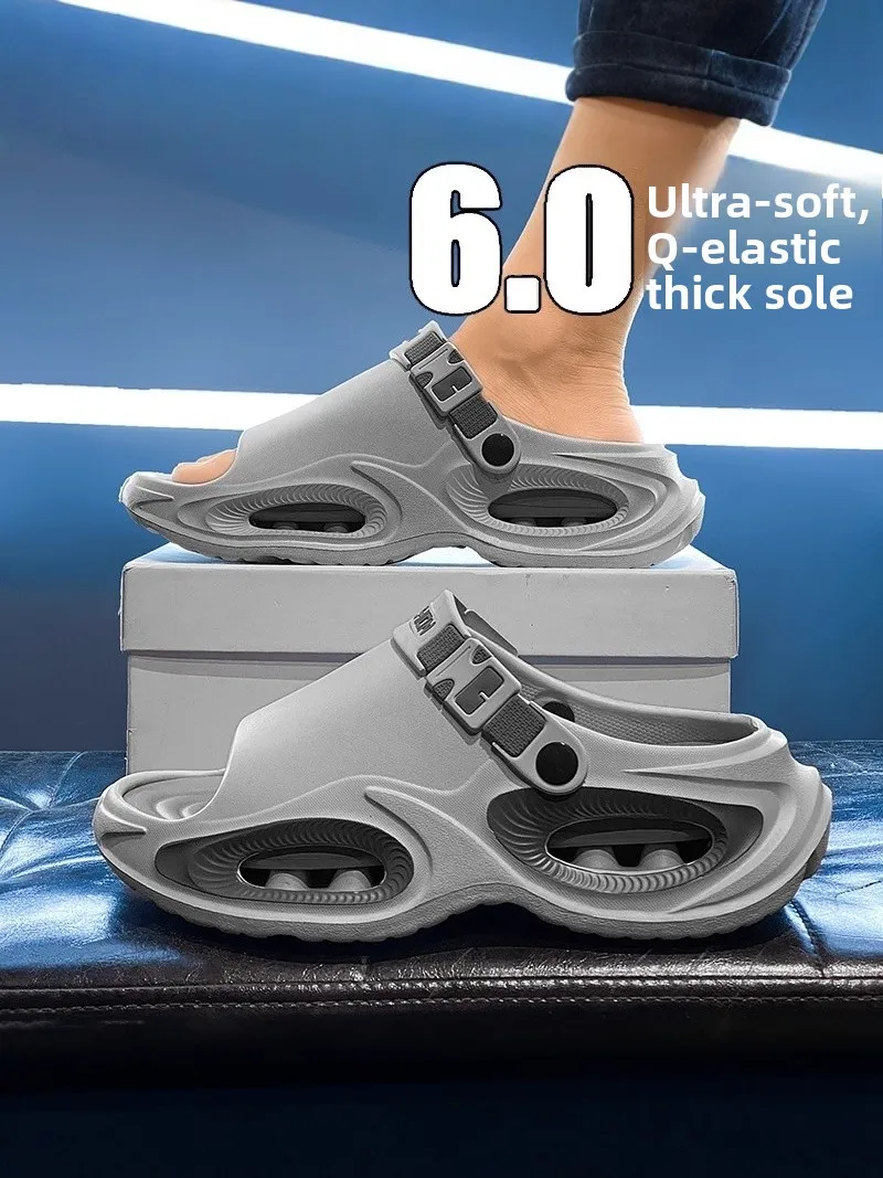 Men's Summer Outdoor Wear Thick Bottom Heightening Slippers Casual Sports Beach Sandals Two-Way Wear for Teenagers And Adults
Men's Summer Outdoor Wear Thick Bottom Heightening Slippers Casual Sports Beach Sandals Two-Way Wear for Teenagers And Adults