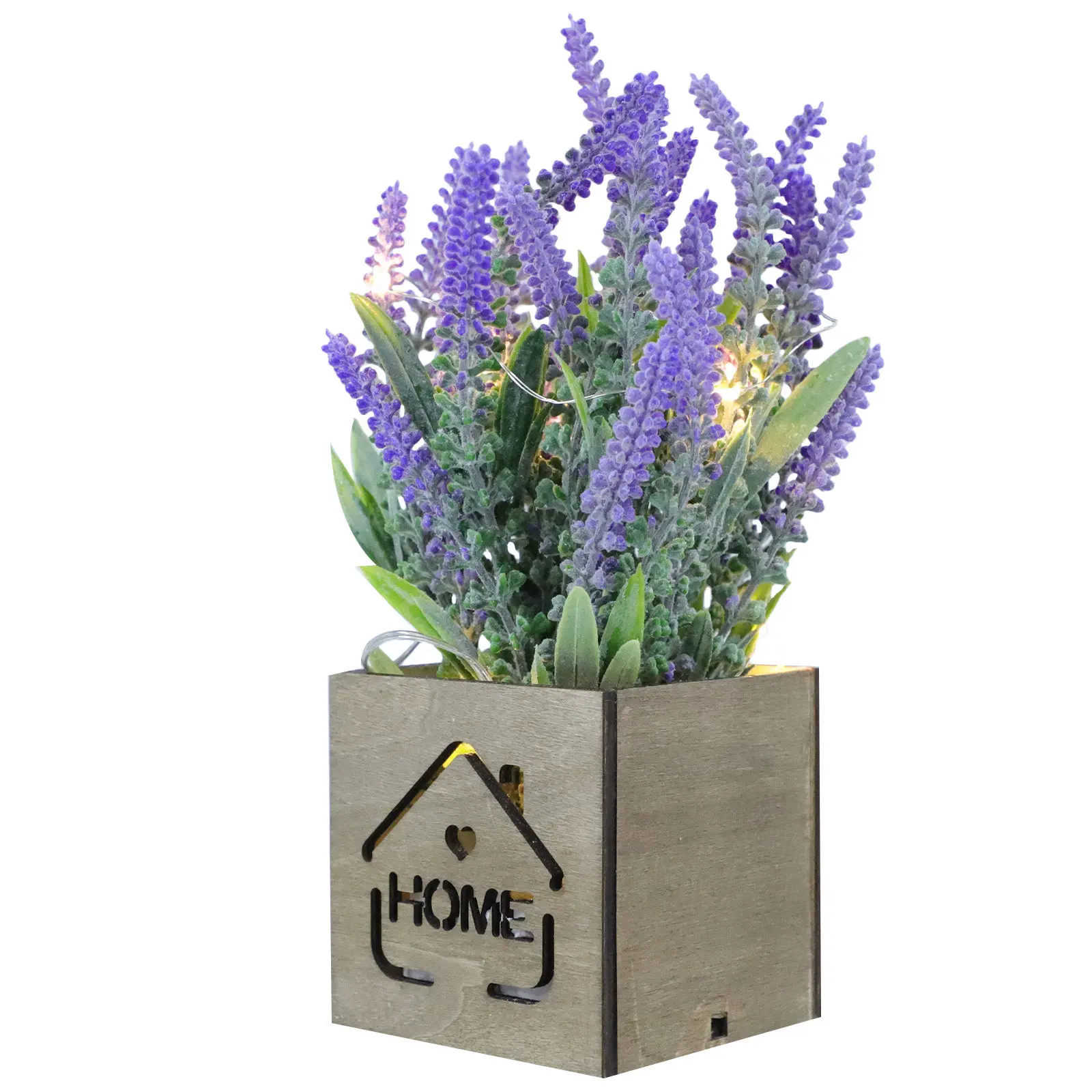 1Pcs Simulation Lavender in Luminous Wood Box Artificial Potted Plant LED Night Light for Bedroom Bar Home Decor Ornament
1Pcs Simulation Lavender in Luminous Wood Box Artificial Potted Plant LED Night Light for Bedroom Bar Home Decor Ornament
