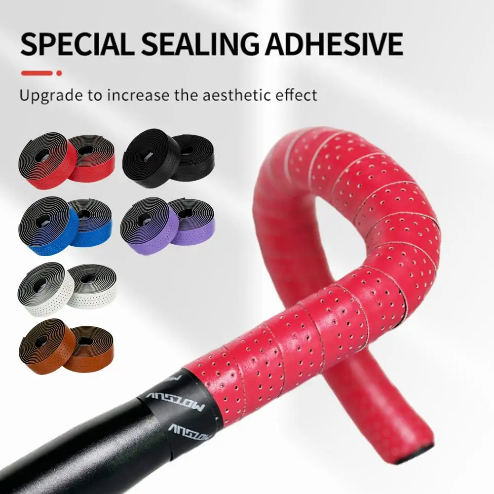 1 pair Bicycle Handlebar Tape Anti Slip Breathable Tape Absorption Bar Bicycle Leather PU Cycling Accessories Shock E5B0
1 pair Bicycle Handlebar Tape Anti Slip Breathable Tape Absorption Bar Bicycle Leather PU Cycling Accessories Shock E5B0
