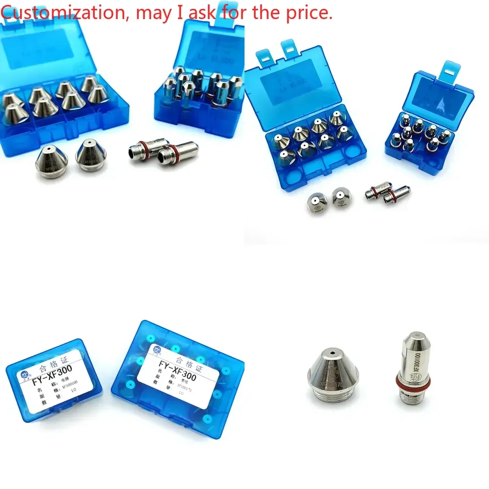 Hot sale30 Tip/Nozzle + 30 Electrode XF300 XF-300 FY-XF300H FY-XF300 CNC Plasma Torch Consumables 300100 300190 300150 300210
Hot sale30 Tip/Nozzle + 30 Electrode XF300 XF-300 FY-XF300H FY-XF300 CNC Plasma Torch Consumables 300100 300190 300150 300210