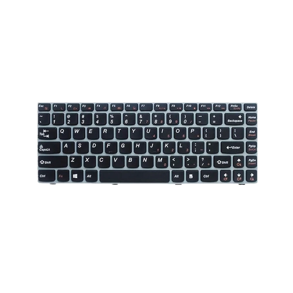 Новая сменная клавиатура для ноутбука LENOVO V370 V370A V370G V370GT цвет черный с серой рамкой американская английская раскладка
Новая сменная клавиатура для ноутбука LENOVO V370 V370A V370G V370GT цвет черный с серой рамкой американская английская раскладка
