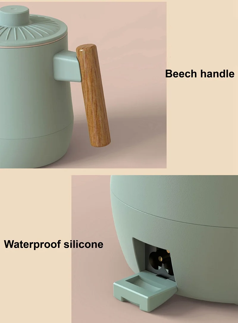 600ml Electric Hot Cup Portable Electric Kettle Multifunctional Electric Cook Pot Low Power Dormitory Noodle Pot Auto Power Off
600ml Electric Hot Cup Portable Electric Kettle Multifunctional Electric Cook Pot Low Power Dormitory Noodle Pot Auto Power Off