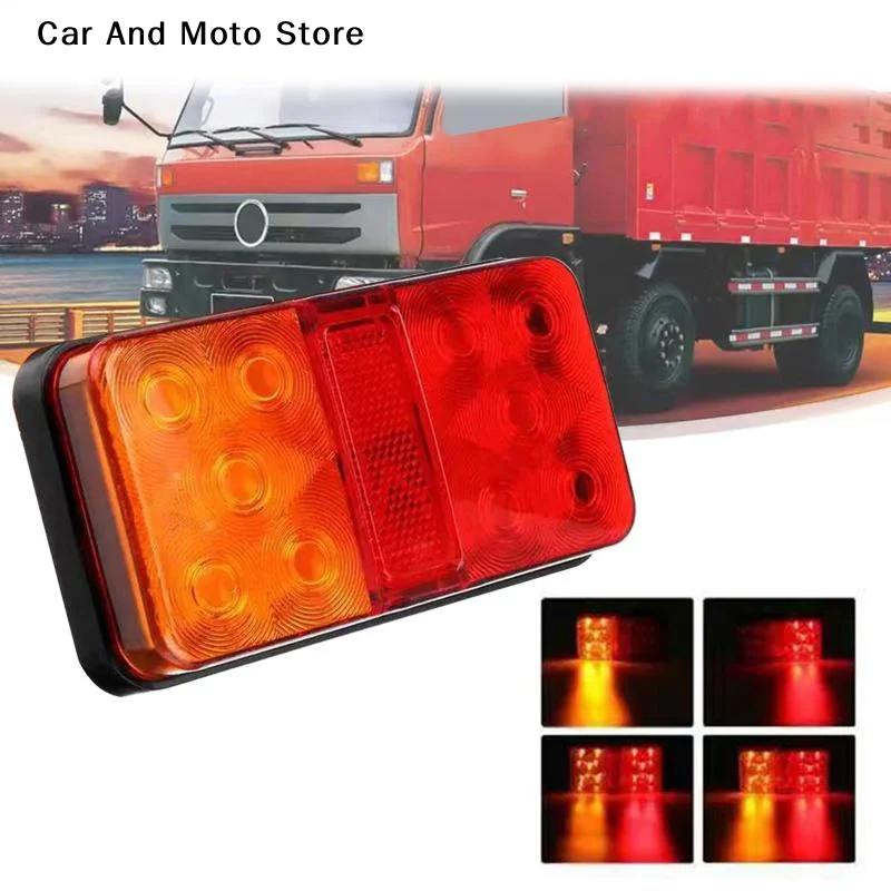 【CMO】12V-80VLED Rear Tail Light Trailer Light Universal 10Leds Stop Brake Light Turn Signal Indicator Lamp For Caravan Van Boat
【CMO】12V-80VLED Rear Tail Light Trailer Light Universal 10Leds Stop Brake Light Turn Signal Indicator Lamp For Caravan Van Boat