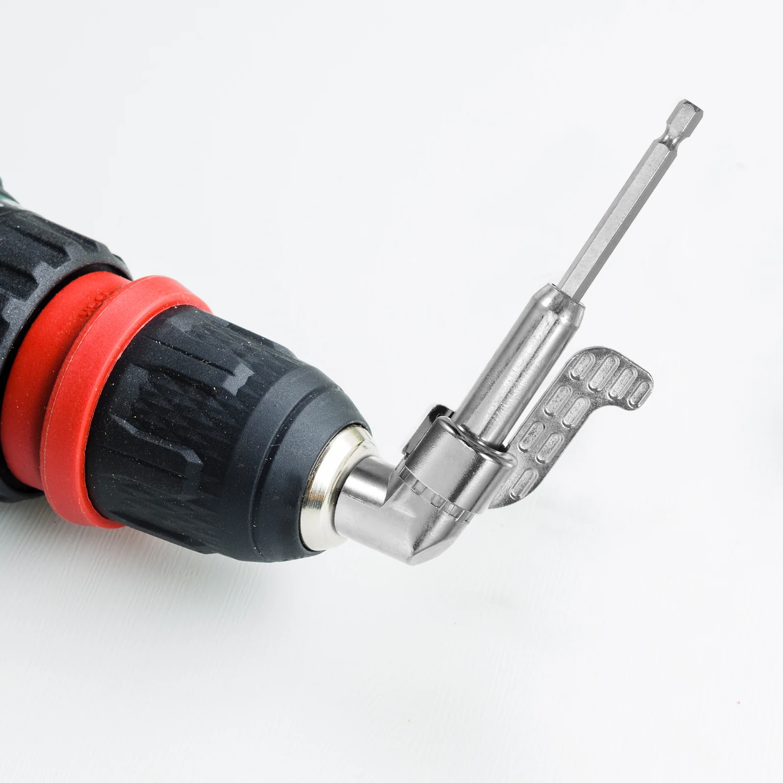 105 Degree Right Angle Screwdriver Adapter Magnetic Drill Bit Extension Quick Connect for Electric Drill Socket Wrench
105 Degree Right Angle Screwdriver Adapter Magnetic Drill Bit Extension Quick Connect for Electric Drill Socket Wrench
