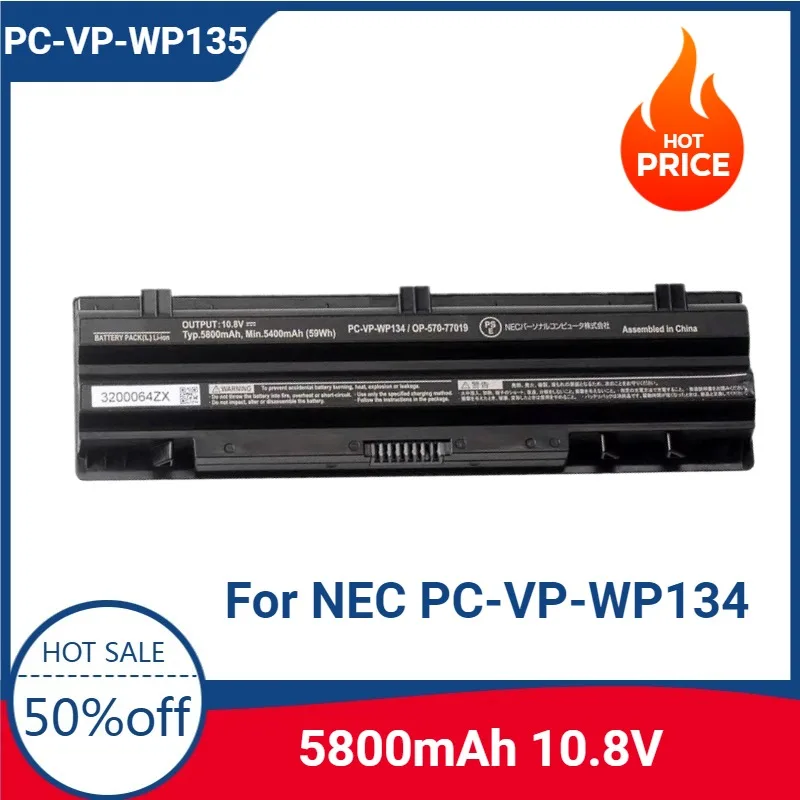 Новый аккумулятор для ноутбука PC-VP-WP135 для NEC PC-VP-WP134 OP57077018 OP57077019 VK24L VK30H VK27M VK25L VJ30H 2Z00119ZA
Новый аккумулятор для ноутбука PC-VP-WP135 для NEC PC-VP-WP134 OP57077018 OP57077019 VK24L VK30H VK27M VK25L VJ30H 2Z00119ZA