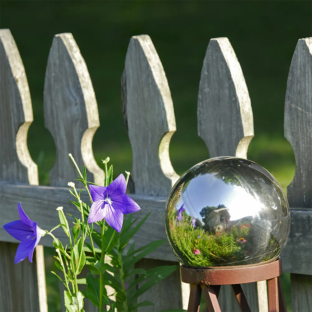 Mirror Polished Stainless Steel Garden Ball Reflective Gazing Globe Outdoor Decor Metal Sphere Elegant Patio Lawn Garden
Mirror Polished Stainless Steel Garden Ball Reflective Gazing Globe Outdoor Decor Metal Sphere Elegant Patio Lawn Garden