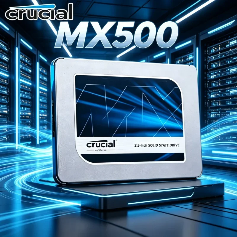 Crucial MX500 2.5" Internal SATA Solid State Drive, 240GB/500GB/1TB/2TB Options 3D NAND SSD for Gaming Desktop Laptop Boost
Crucial MX500 2.5" Internal SATA Solid State Drive, 240GB/500GB/1TB/2TB Options 3D NAND SSD for Gaming Desktop Laptop Boost