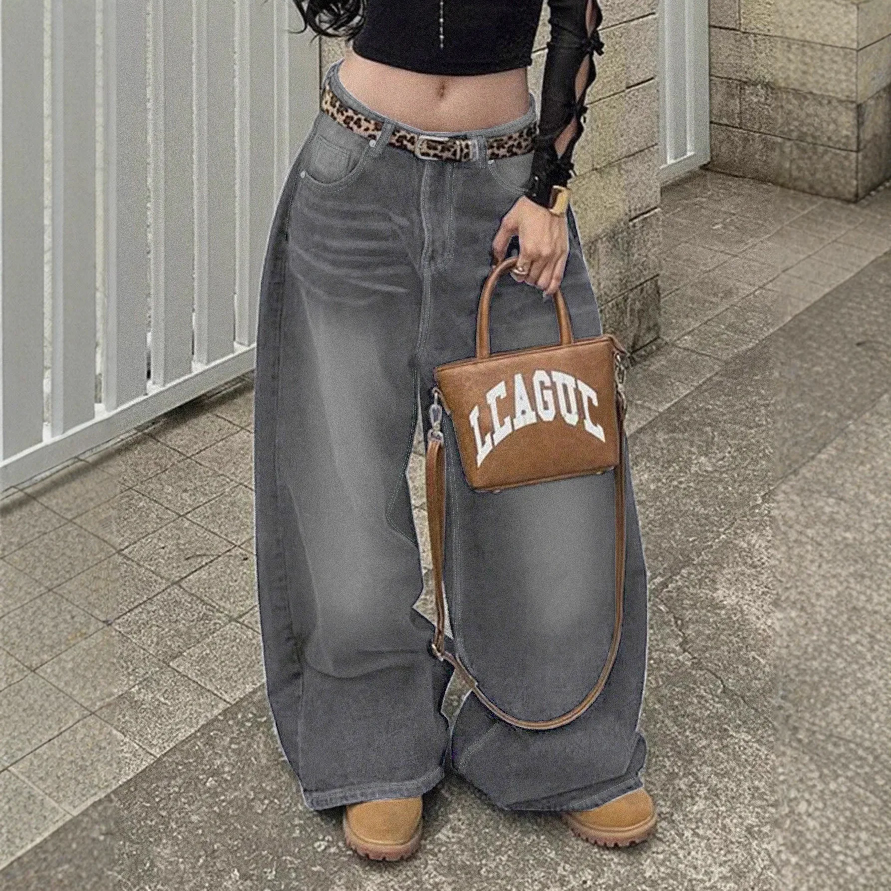 Jeans Y2K Baggy Black Jeans Pant Unisex for Man Original Drip No Accessories or Belts Women's Jeans Straight Wide Leg Pants
Jeans Y2K Baggy Black Jeans Pant Unisex for Man Original Drip No Accessories or Belts Women's Jeans Straight Wide Leg Pants