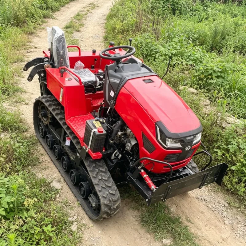 Customized High‑Power Plowing Tractor, Farm Rotary Tiller, Tracked Rotary Tiller, High‑Efficiency Plowing Machine
Customized High‑Power Plowing Tractor, Farm Rotary Tiller, Tracked Rotary Tiller, High‑Efficiency Plowing Machine