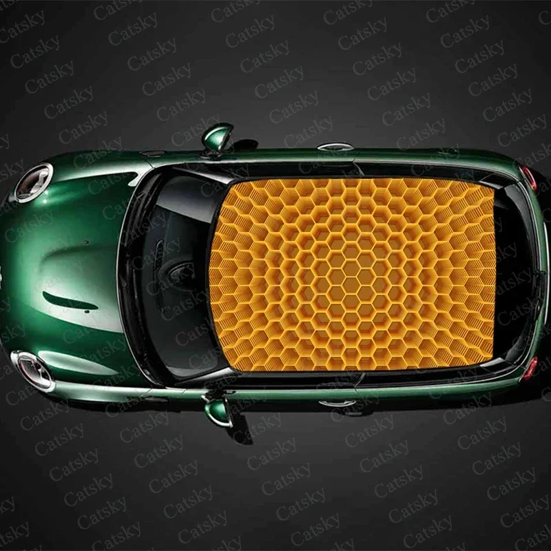 Hexagon Honeycomb Print Car Roof Sticker Wrap Racing SUV Auto Accessories Packaging Painted PVC Car Hood Graphic Decal Decor
Hexagon Honeycomb Print Car Roof Sticker Wrap Racing SUV Auto Accessories Packaging Painted PVC Car Hood Graphic Decal Decor