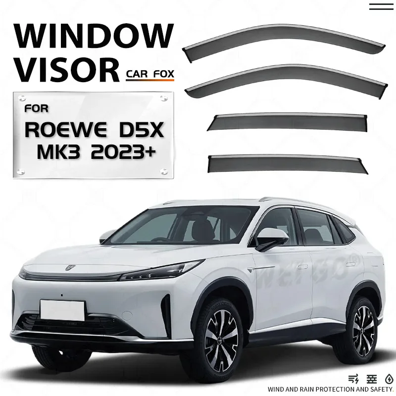 For ROEWE D5X 2023+ Car Window Visor Awning Shelters Windshield Side Window Rain Sun Shade Auto Accessories Body Kit
For ROEWE D5X 2023+ Car Window Visor Awning Shelters Windshield Side Window Rain Sun Shade Auto Accessories Body Kit
