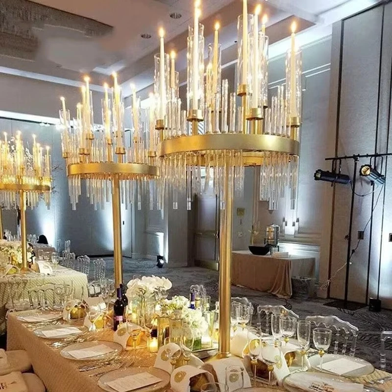 Luxury color candlestick wedding ornament table decoration
Luxury color candlestick wedding ornament table decoration