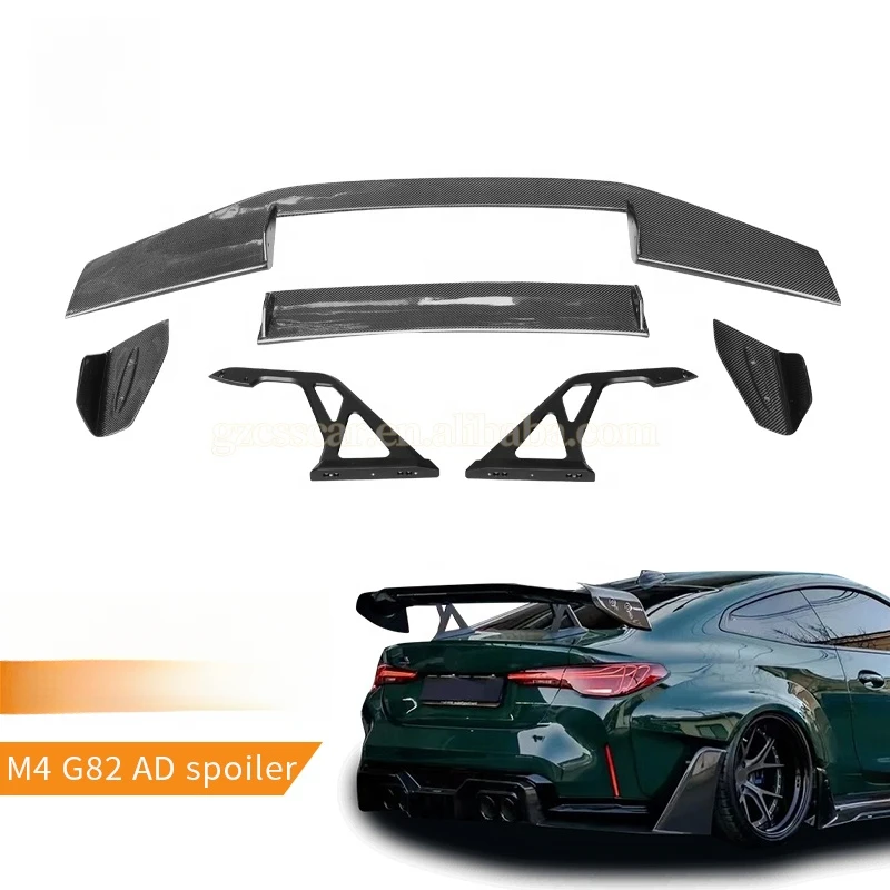 New val Carbon Fiber Rear Spoiler for M3 G80 M4 G82 G83 AD Style High Tail Wing Vehicle Accessories
New val Carbon Fiber Rear Spoiler for M3 G80 M4 G82 G83 AD Style High Tail Wing Vehicle Accessories