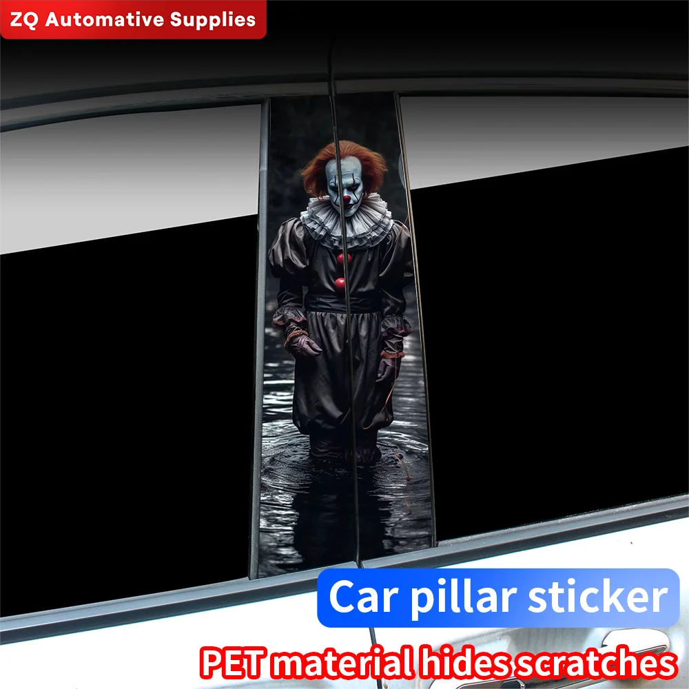Dark Clown Car Stickers Auto B-pillar Car Center Column Decoration Cover Scratches Waterproof Sunscreen Vinyl Decals Accessories
Dark Clown Car Stickers Auto B-pillar Car Center Column Decoration Cover Scratches Waterproof Sunscreen Vinyl Decals Accessories