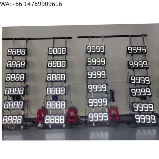 Custom Weatherproof Outdoor LED DisplayFactory Price Outdoor Digital Price Sign Number Display Price Sign Board For Gas Station
Custom Weatherproof Outdoor LED DisplayFactory Price Outdoor Digital Price Sign Number Display Price Sign Board For Gas Station