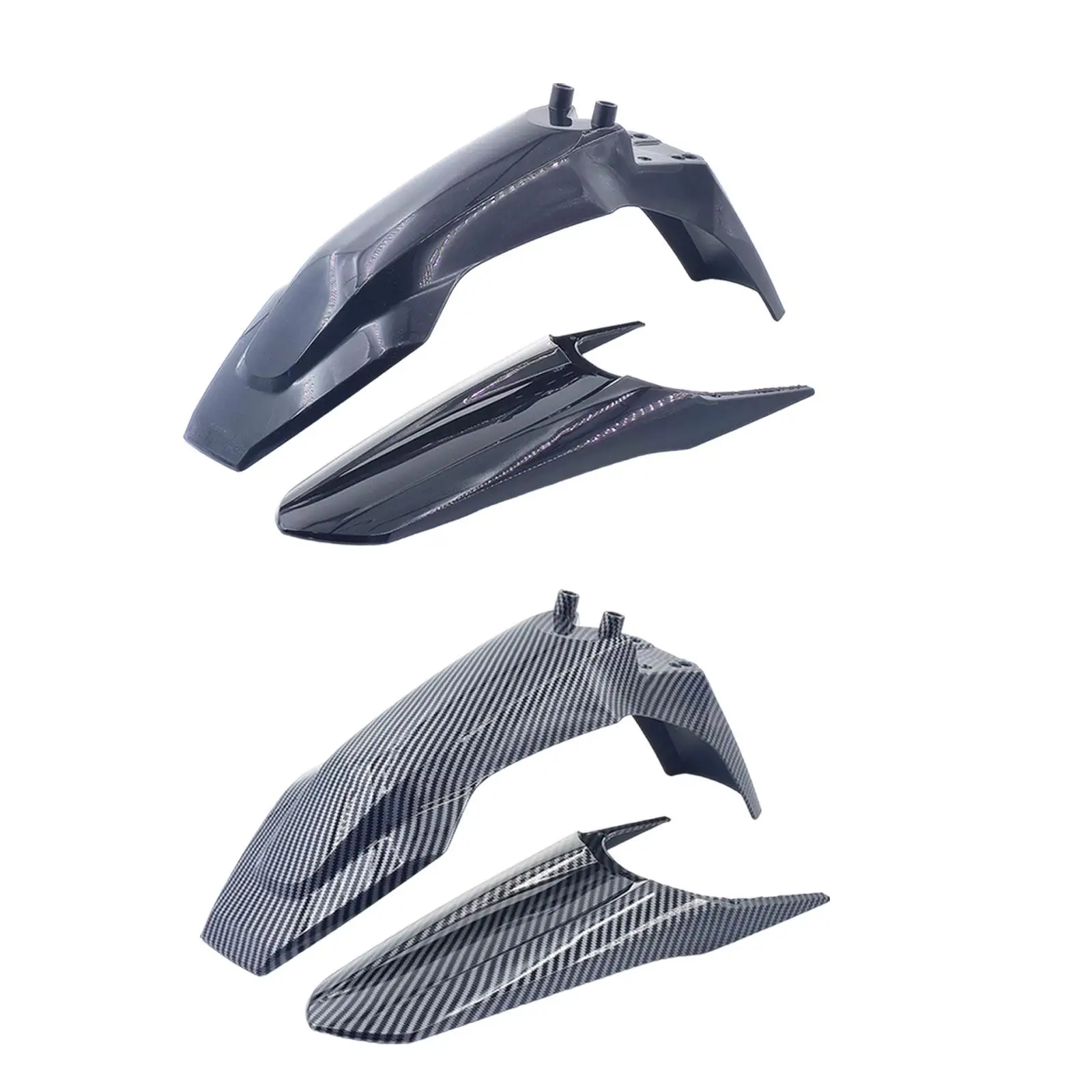 Off Road Motorcycle Front and Rear Mudguards Easy Install Plastic Fender Modification for Tuttio Series Mud Splash Protection