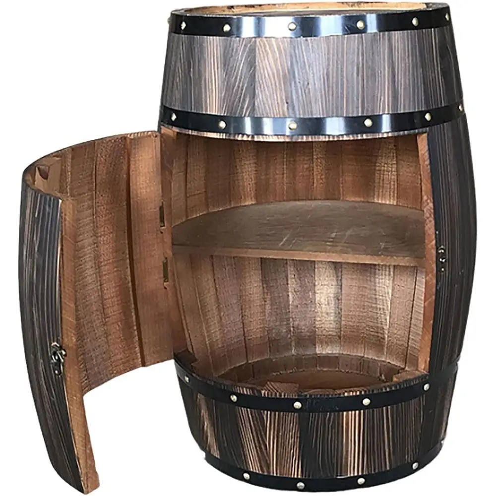 Дубовый шкаф-бочка для вина с замком, для хранения виски, декоративная деревянная полка для винного погреба, идеально подходит для домашнего бара (размер: высота 70 см, C
Дубовый шкаф-бочка для вина с замком, для хранения виски, декоративная деревянная полка для винного погреба, идеально подходит для домашнего бара (размер: высота 70 см, C