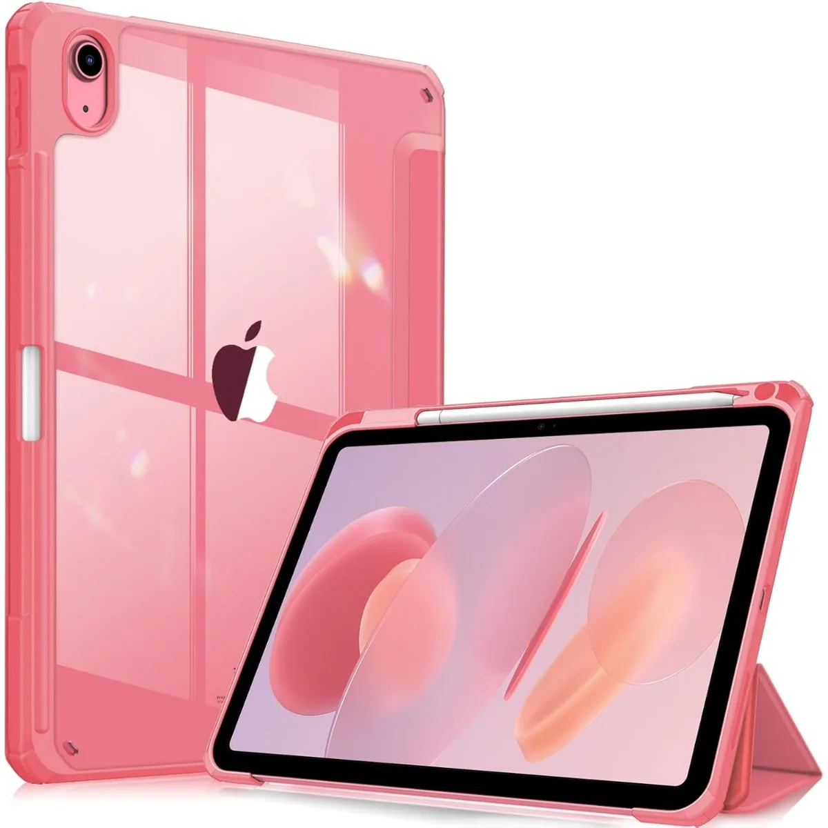 Тонкий чехол для iPad (A16) 11 дюймов (2025), iPad 10-го поколения 10,9 дюймов (2022) — чехол с прозрачной задней панелью розового цвета
Тонкий чехол для iPad (A16) 11 дюймов (2025), iPad 10-го поколения 10,9 дюймов (2022) — чехол с прозрачной задней панелью розового цвета