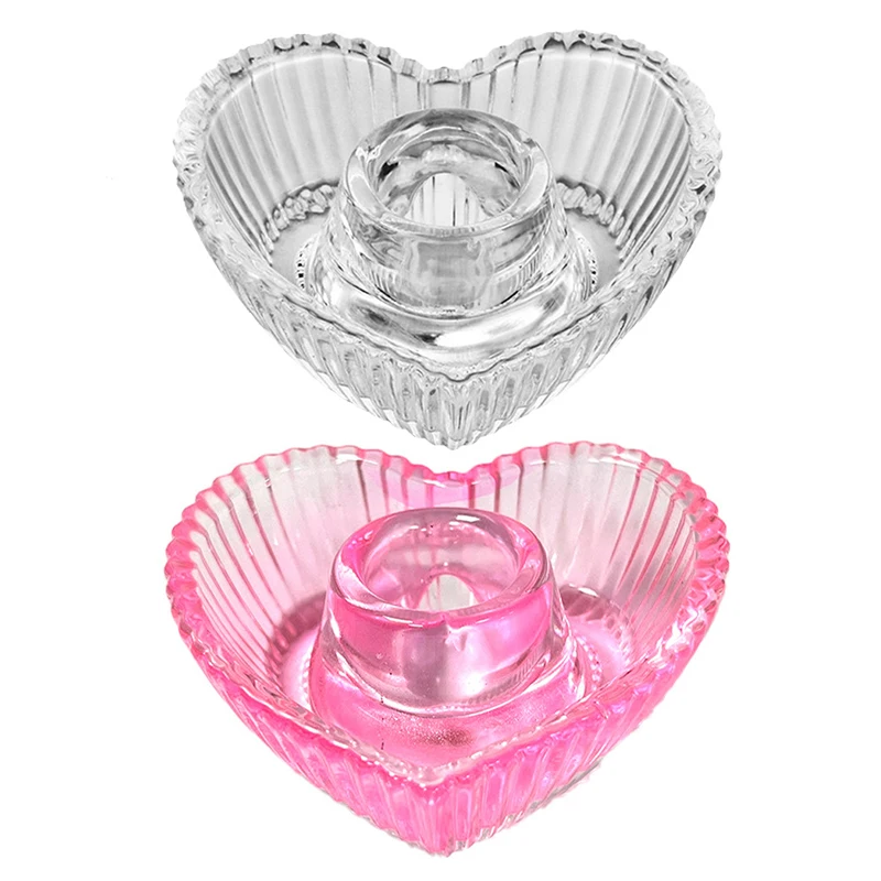 Handheld Heart Glass Candle Holder European Design for Valentine's Day Wedding Party Table Decor Romantic Candlelight Decor
Handheld Heart Glass Candle Holder European Design for Valentine's Day Wedding Party Table Decor Romantic Candlelight Decor