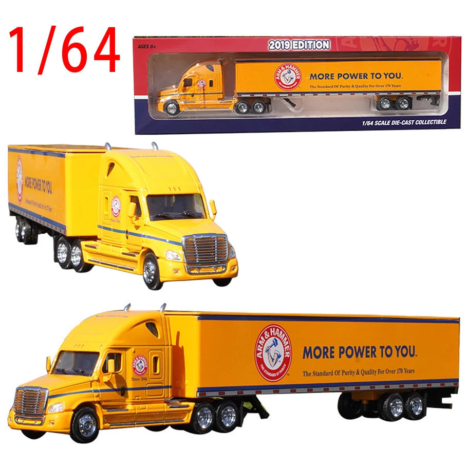 Diecast 1:64 Container Truck Car Model American-style Truck Play Vehicles Alloy Transport Vehicle Collectible Toys
Diecast 1:64 Container Truck Car Model American-style Truck Play Vehicles Alloy Transport Vehicle Collectible Toys