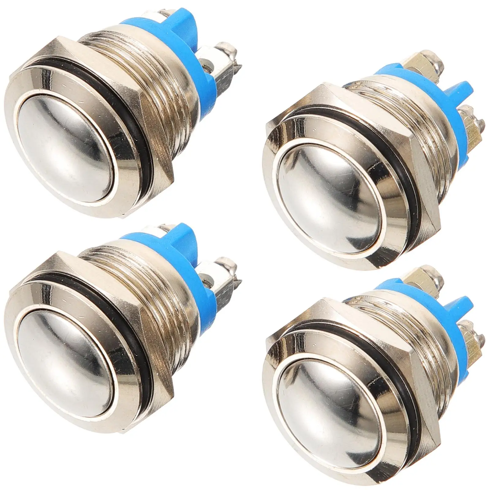 4pcs Doorbell Kit 16MM Self Resetting Wired Ringer Ringer Button Install Durable Home Push Replacement
4pcs Doorbell Kit 16MM Self Resetting Wired Ringer Ringer Button Install Durable Home Push Replacement