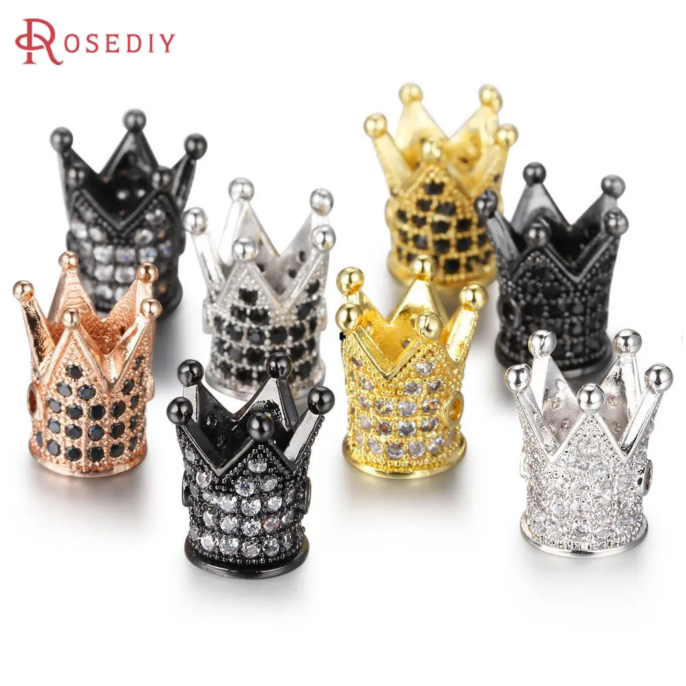 Brass and Zircon Crown Spacer Beads Bracelets Beads Jewelry Bracelets Making Findings Diy Accessories
Brass and Zircon Crown Spacer Beads Bracelets Beads Jewelry Bracelets Making Findings Diy Accessories