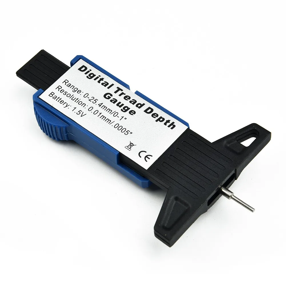 Easy to Use Digital Tyre Tread Depth Gauge with LCD Display for Quick Brake Shoe Pad Inspection on Car Motorbike
Easy to Use Digital Tyre Tread Depth Gauge with LCD Display for Quick Brake Shoe Pad Inspection on Car Motorbike